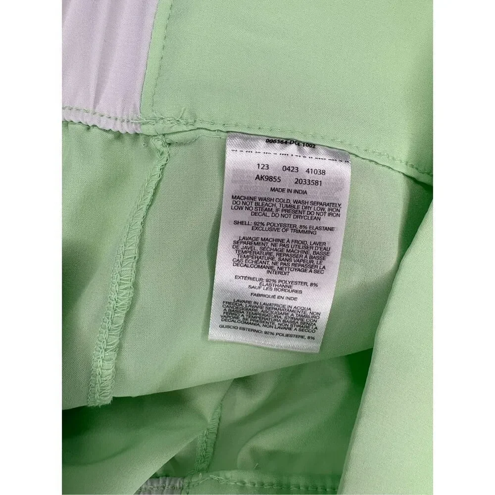 Columbia Hike Colorblock shorts with white side pockets - lime green - L